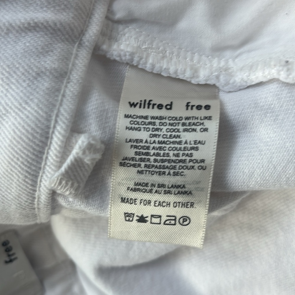 Wilfred Free | Modern Cargo Pant in Light Birch Off White Colour Size 0 - Picture 14 of 16